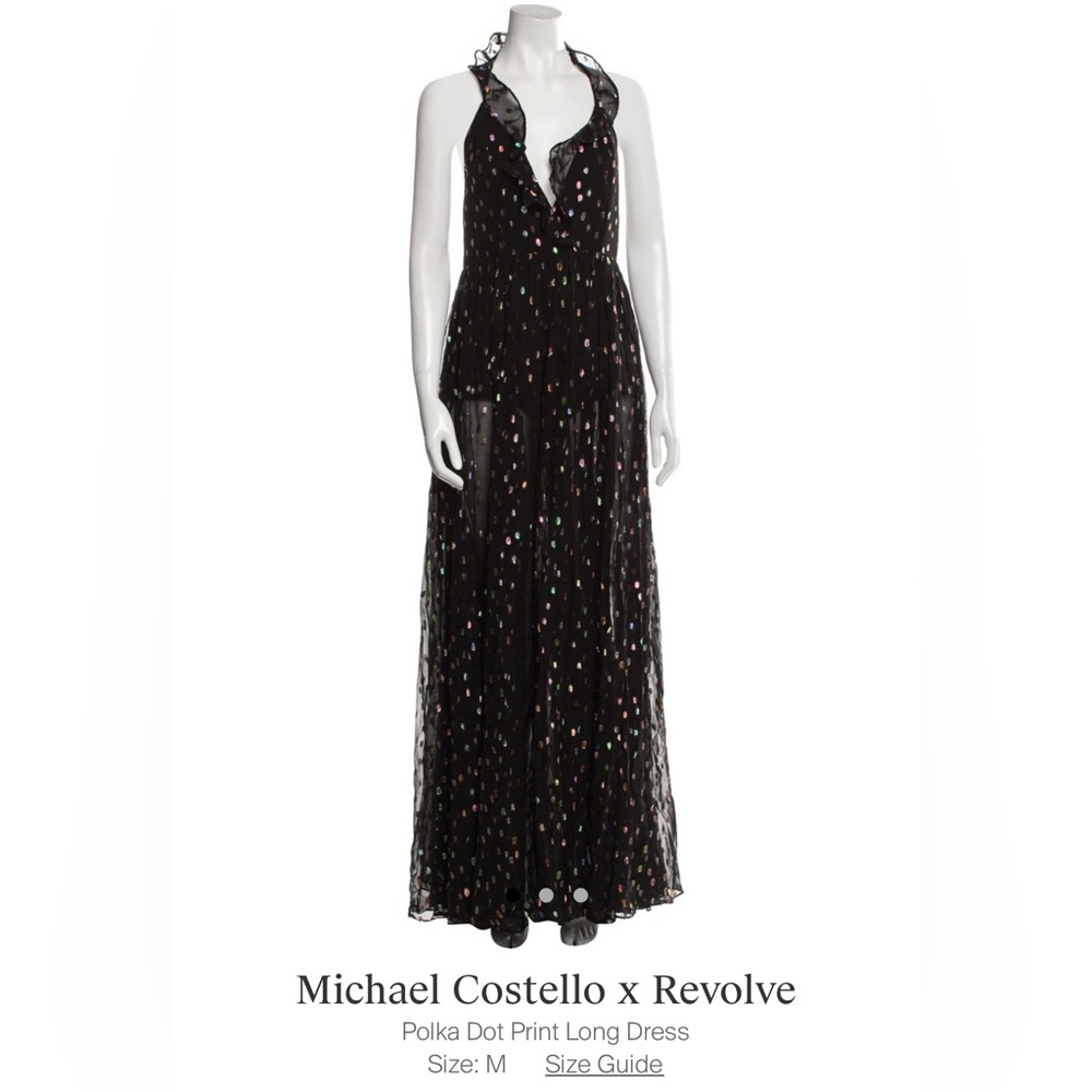 Michael Costello x Revolve Evening Gown/ wedding guest